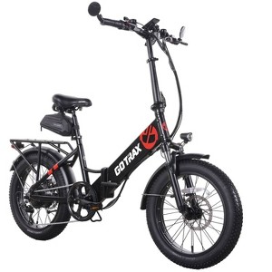 GOTRAX Adult F2V2 20" Step Through Electric Folding Bike - 1 of 4