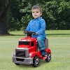 6V Ride on Truck, Kids Electric Car with Under Seat Storage, Music, 2 Headlights and 5 LED Lights - 4 of 4