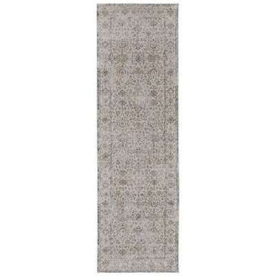 Celene Traditional Bordered Ivory/Tan/Gray Area Rug