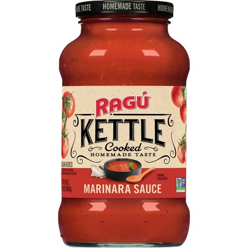 Ragu Kettle Cooked Marinara Pasta Sauce - 24oz - image 1 of 4