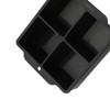Unique Bargains 4-Cavity Square Ice Tray with Color-Matched Lid Hand Wash Only Silicone 4.72"x4.33"x2.17" 1 Pc - 3 of 3