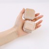 Unique Bargains Portable Double Slots Velvet Jewelry Ring Box for Proposal Engagement Wedding - 4 of 4