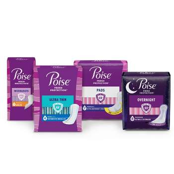 Poise Incontinence Pads : Target