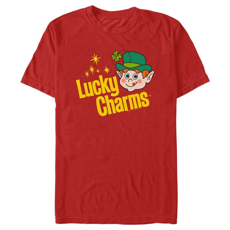 Men's Lucky Charms Retro Logo T-Shirt, 1 of 6