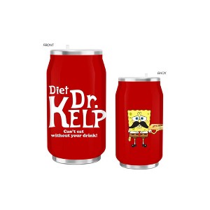 Silver Buffalo SpongeBob Diet Dr Kelp 8.7Oz SS Double Wall Can Shape Cup - 1 of 1