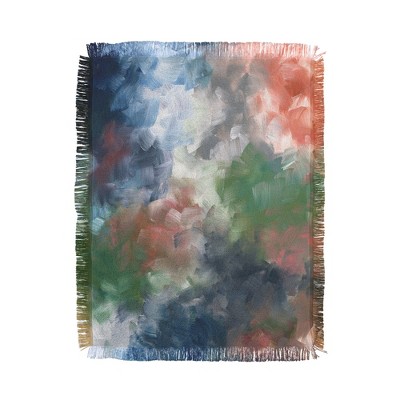 Madart Inc. The Joy of Spring DUNCANSON 56"x46" Woven Throw Blanket - Deny Designs