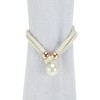 Unique Bargains Faux Pearl Strand Curtain Tieback Polyester 2 Pcs - 4 of 4