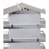 Birds Choice 20" Silver Assumbled Purple Martin House with Starling Resistant  3 Floor 12 Room Bird House - 3 of 3