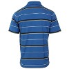 Gioberti Men's Striped Polo Shirt With Pocket - Yarn Dye - 2 of 3