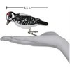 Old World Christmas Blown Glass Clip-On Ornament for Christmas Tree, Hairy Woodpecker - 3 of 3