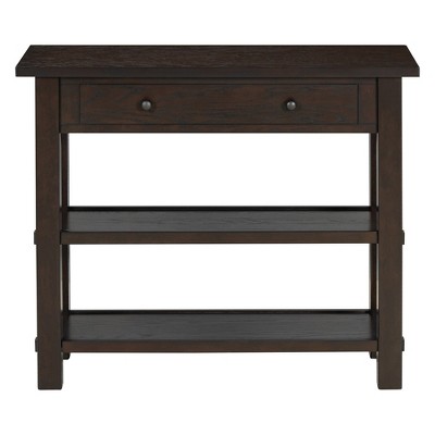 Bella Depot 36''W Console Table with Drawer and Shelves