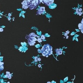 blue rose ditsy bouquet