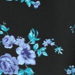 blue rose ditsy bouquet