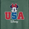 Women's - Disney - Americana Lightweight French Terry Wide Neck Long Sleeve Shirt - 2 of 4
