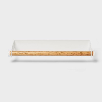 Paper Towel Holder White - Brightroom Metal Kitchen Holder, Napkin  Sponge Organizer, Width