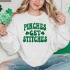 Simply Sage Market Women's Graphic Sweatshirt Pinches Get Stitches - 2 of 3