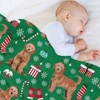 DSANE Christmas Goldendoodle Christmas Throw Blanket Soft Fleece Christmas Blanket Cozy Flannel Throw for Couch Bed - 4 of 4