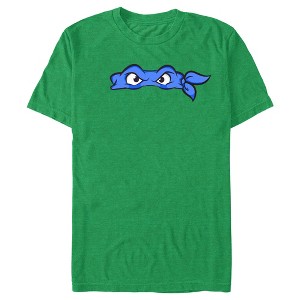 Men's Teenage Mutant Ninja Turtles Leonardo Angry Eyes T-Shirt - 1 of 3