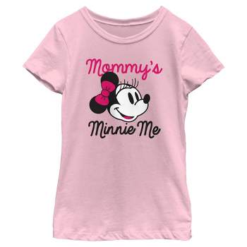 Girl's Minnie Mouse Mommy's Minnie Me Portrait T-Shirt