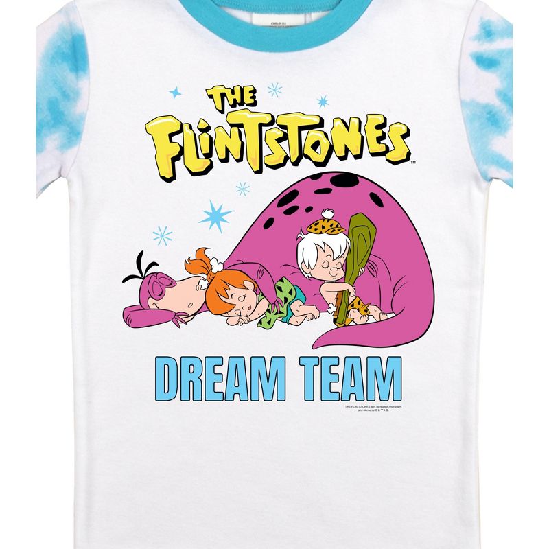 The Flintstones Dream Team 2-Pack Youth Girls Sleep Set, 4 of 5