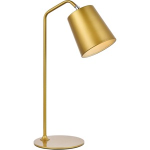 Elegant Lighting Leroy 1 light brass table lamp - 1 of 4