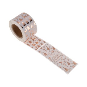 Unique Bargains Christmas Stickers for Ceramic Glass Metal Paper Plastic Peel Pine Trees Matte Paper 1Pcs - 1 of 4