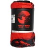 Godzilla vs. Kong Japanese Script Soft Plush Fleece Throw Blanket 45" x 60" Red - 2 of 3