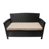 NicBex Mid-Century Modern Upholstered Loveseat 2 Seater Sofa - 2 of 4
