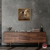 Notoriart Van Dyck - A Grey Horse Manly Inspirational Art Prints Framed - 2 of 4