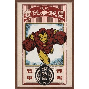 Trends International Marvel Modern Heritage - Iron Man Framed Wall Poster Prints - 1 of 4