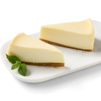 New York Style Cheesecake Slices - 6oz/2ct - Favorite Day™