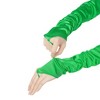 INSPIRE CHIC Women's Fingerless Satin Elbow Long Gloves 1 Pair - 4 of 4