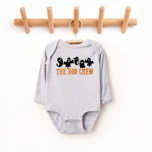 The Juniper Shop The Boo Crew Glitter Baby Long Sleeve Bodysuit - 1 of 3