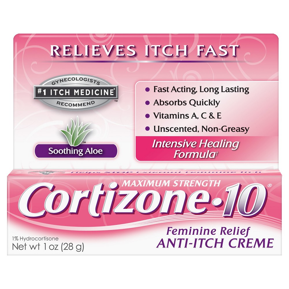 UPC 041167033500 product image for Cortizone 10 Feminine Relief Anti-Itch Creme - 1 oz | upcitemdb.com