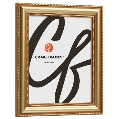 Victoria Ornate Gold 14x18 Solid Wood Picture Frame
