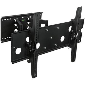 Mount-It! Dual Arm Full Motion TV Mount | Heavy-Duty Articulating TV Bracket for 32 - 60 in. Flat Screen | 20.25 in. Arm Extension | 175 Lbs. Capacity