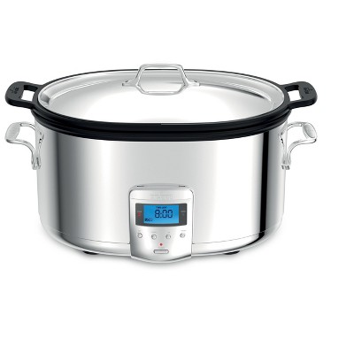 Stainless Steel 7 Qt. Slow Cooker with Digital Display