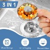 Kitchen Sink Drain Strainer 3 in 1, 304 SS Pop Up Sink Stopper, Anti-Clogging Sink Drain Strainer for US Standard Kitchen Drain - 2 of 4