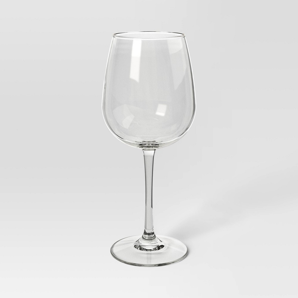 Photos - Glass 18oz Large Hutton Wine  - Threshold™