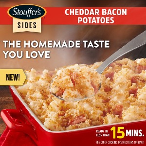 Stouffer's Sides Cheddar Bacon Potatoes Frozen Food - 24oz - 1 of 4