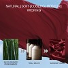 3/4 Pieces Bamboo Viscose Bed Sheet Set, Super Breathable & Cooling Bedding Set - NTBAY - 4 of 4