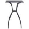 vidaXL Patio Table Anthracite 19.7 in.x19.7 in.x28.3 in. Steel Mesh - 3 of 4