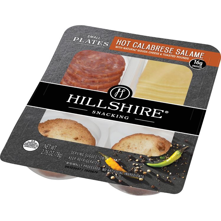 Hillshire Snacking Small Plates Calabrese Pepperjack - 2.76oz, 6 of 7
