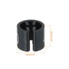 Unique Bargains Round Plastic Reusable Garment Hanger Marker Number Tag Black 100 Pcs - 2 of 3