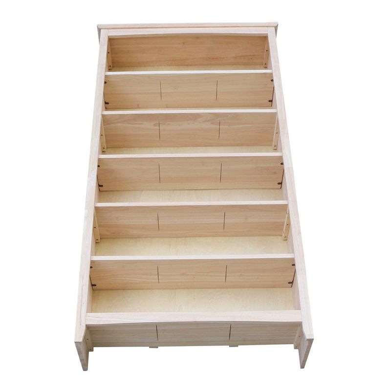 72&#34;x38&#34; Shaker Bookcase Unfinished - International Concepts, 6 of 9