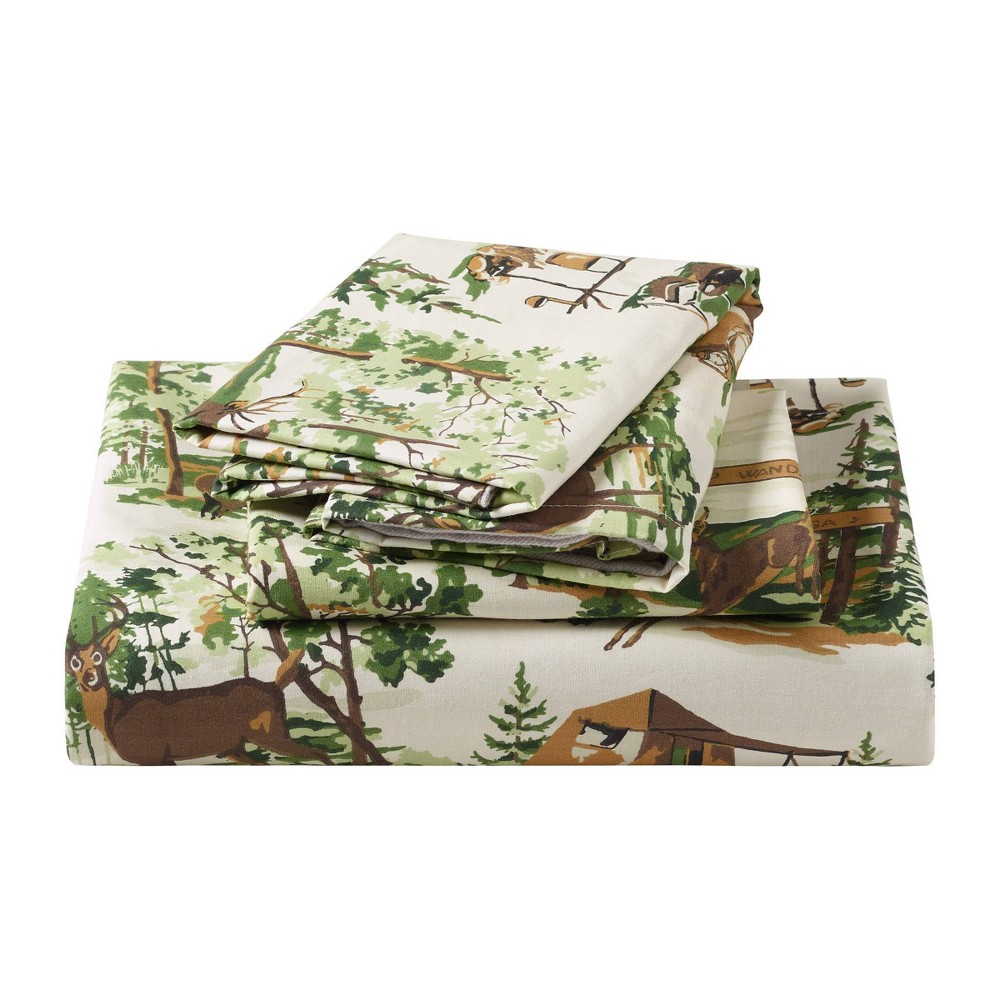 Photos - Bed Linen Makers Collective Full Camp Wandawega Sheet Set