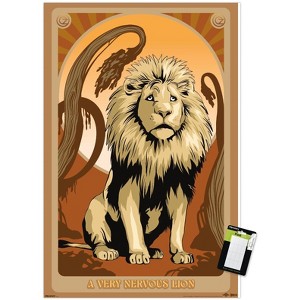 Trends International Wicked: For Good (2025) - A Very Nervous Lion Unframed Wall Poster Print White Mounts Bundle 14.725" x 22.375" - 1 of 4
