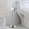 Freestanding Toilet Tissue Holder Chrome/aqua - Nu Steel : Target