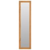 vidaXL Wall Mirror with Shelves 11.8"x11.8"x47.2" Solid Teak Wood - 2 of 4