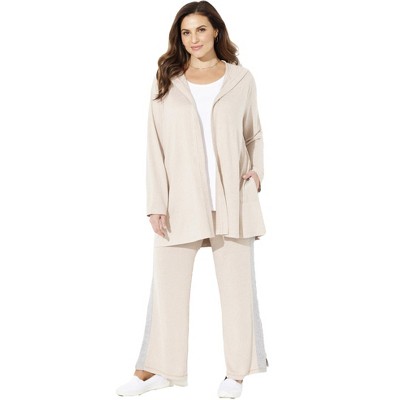 Catherines Women's Plus Size Impossibly Soft Swing Cardigan